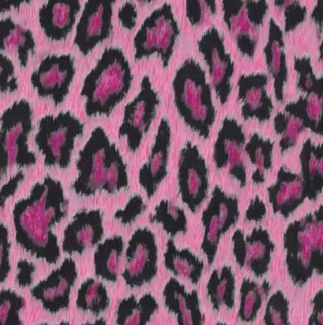 Klebefolie - Möbelfolie Leopard Pink - 0,45 m x 15 m Designfolie Schrankfolie