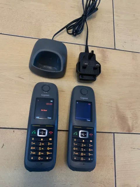 Siemens Gigaset R650H Pro & R630H Pro & Charger Dect Ip Telephone Handset Rugged