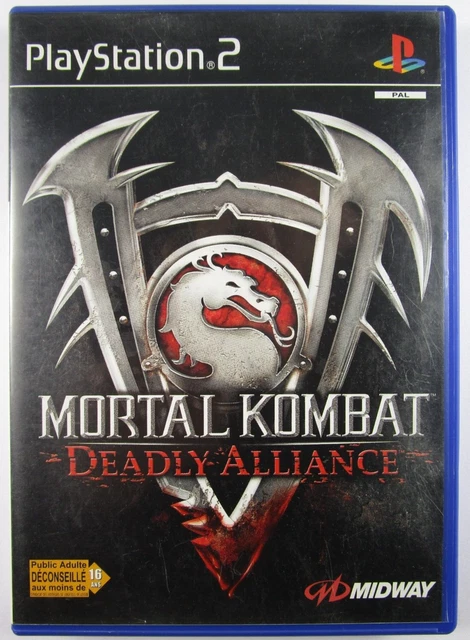 sony playstation 2 mortal combat