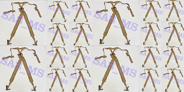 Lot Of 20 Coyote Chest Rig Tactical Assault Panel Harness Assembly Tap Strap