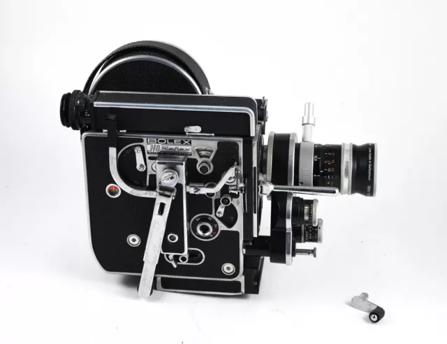 Bolex H8 Reflex avec Kern Paillard Switzerland Vario Switar 1.9 8-36 mm H8RX