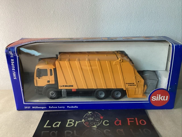 HERSITY Camion Poubelle Jouet Enfant avec Son et lumière, Gros Camion