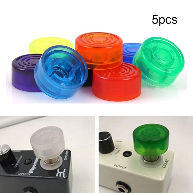 Accessories Guitar Effect Pedal Foot Nail Cap Bumpers Footswitch Protector