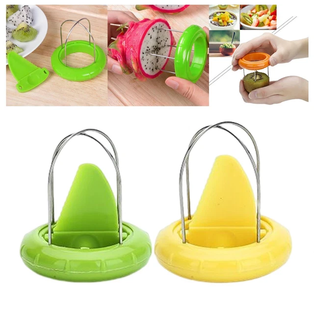 2 IN 1 Kiwi Cutter Kiwi Fruit Peeling Peeling Tool, Fruits Removal