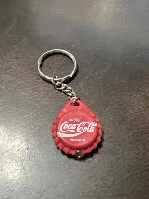 Vintage Early Soda Keychain Coca-Cola Coke