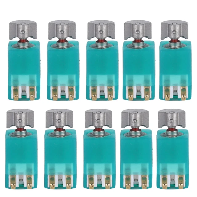 10Pcs Micro Vibration Motor Mini Hollow Cup Cell Phone Vibrating Parts 5400RPM