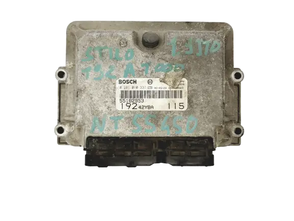 Calculateur  Fiat 55182953 0281010337 Bosch 17282