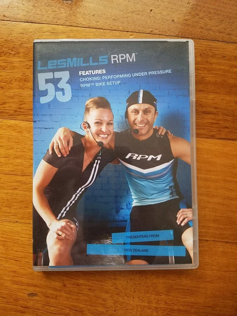 LES MILLS RPM 46 DVD CD Combo + Booklet & Insert Rare