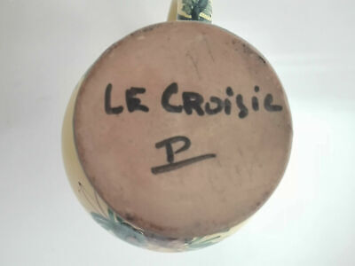 Weinkrug aus handbemaltem Porzellan LE CROISIC France 4