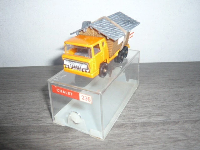 Camion Majorette Bernard Chalet - Réf 236 - Modèle Ancien Sans Rail - Collection