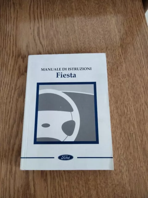 Manuale Di Istruzioni Ford Fiesta 2002/2006 Libretto Uso E Manutenzione