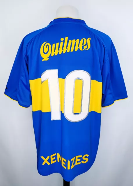 Ca Boca Juniors 2000 Home Shirt L - Maglia Nike Vintage - Maglia Riquelme #10 3