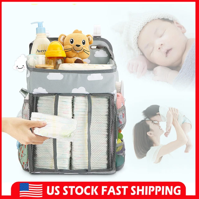 Baby Diaper Nappy Bag Mummy Bag Outdoor Backpack Rucksack Stroller Hanging Pack