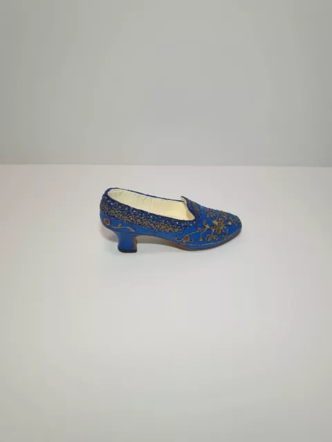 Vintage Just the Right Schuh The Empress Blaugold 25012 Raine 1998 3