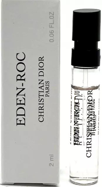 CHRISTIAN DIOR EDEN-ROC EAU DE PARFUM VIAL SPRAY UNISEX 0.06 Oz SAMPLE SIZE!!!