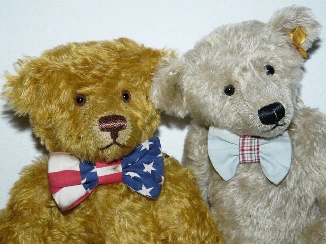 2 BOW TIES,  for collectible teddies & dolls
