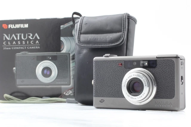 [ Near MINT  in Box ]  Fujifilm Natura Classica 35mm Point & Shoot Camera JAPAN