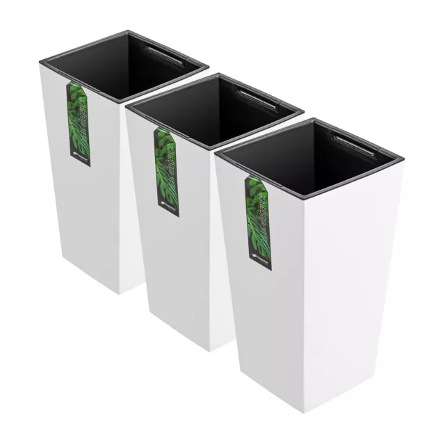 URBI SQUARE lot de 3 grands cache-pots