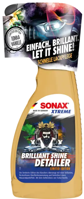 Sonax Xtreme BrilliantShine rivenditore 500 ml sigillante spray tonka vaniglia