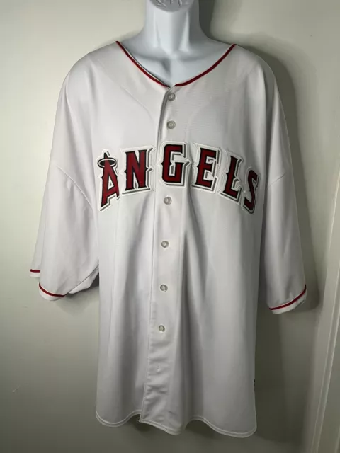 AUTHENTIC MAJESTIC, SIZE 40 MEDIUM, LOS ANGELES ANGELS, MIKE TROUT Jersey
