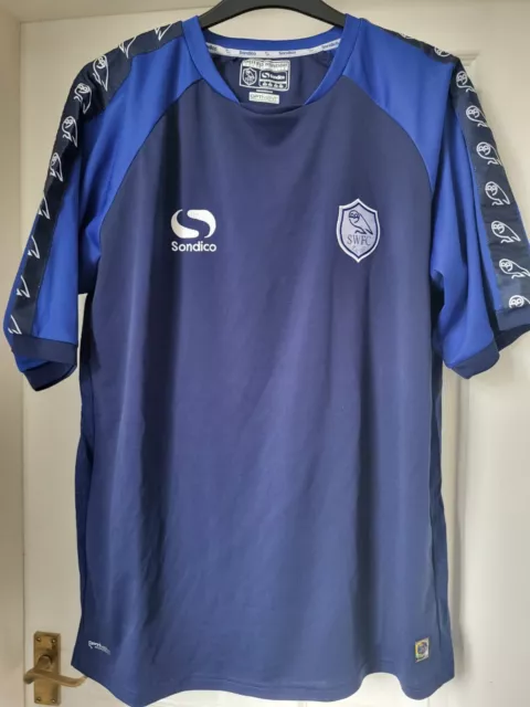 Herren Fußball Shirt - Sheffield Wednesday - Training T-Shirt 2015-2016 - Eulen XL