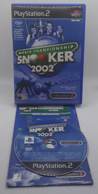 World Championship Snooker 2002 PS2 (PlayStation2)