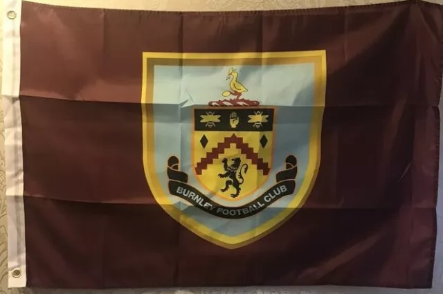 Burnley Flag 3ftx2ft New