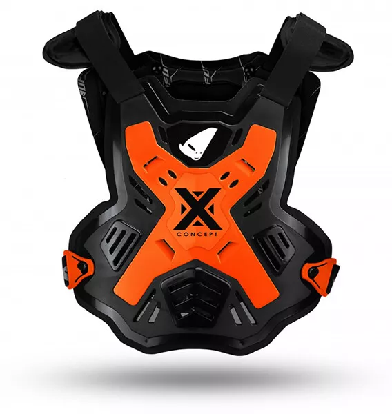 pettorina motocross Ufo X-Concept arancio fluo