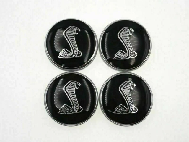 4 Pack Ford Hubcaps Set Of 4 Ford Wheel Center Caps - 2-1/8 (54mm) Mirror Silver Hub Caps For Various Models 54mm Center Cap Set