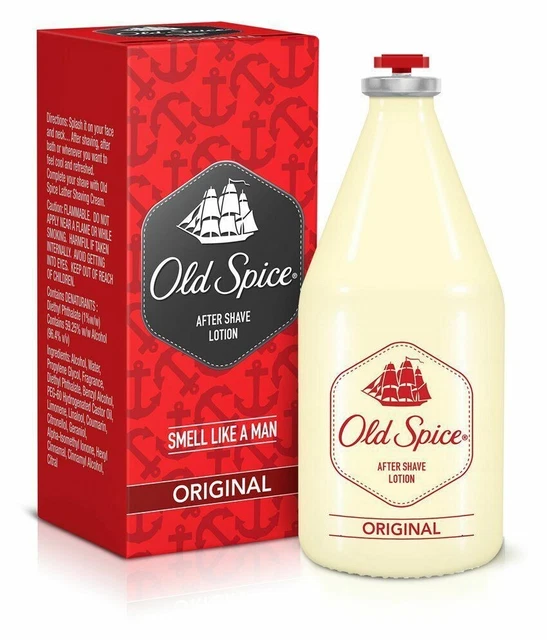 Old Spice After Shave Lotion (100 ml) ORIGINAL PARA HOMBRE, Aftershave
