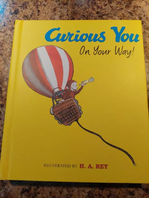 Hallmark Curious You On Your Way George Monkey Recordable Storybook