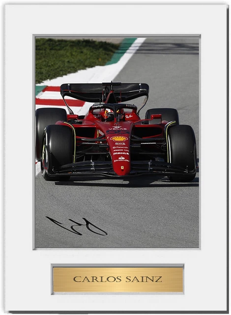 HWC Trading Zhou Guanyu Formula 1 Gifts - Imagen De Autógrafo Firmada Para Fanáticos De Las Carreras De Fórmula 1 De F1, Tamaño Carta De EE. UU