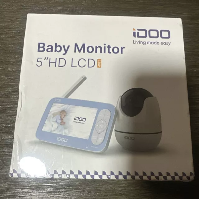 iDOO Baby Monitor with Camera and Audio, Video Baby Monitor no WiFi w/ Night