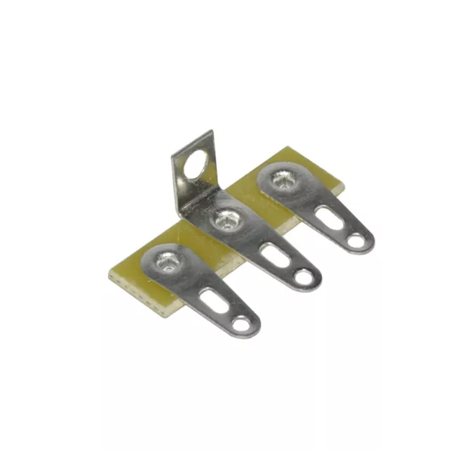 2pcs Terminal Strip Turret Board 3 Lug Point to Point for Hifi Guitar AMP DIY