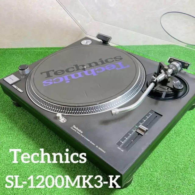 Technics SL-1200MK3 Direct Drive DJ Turntable System Black