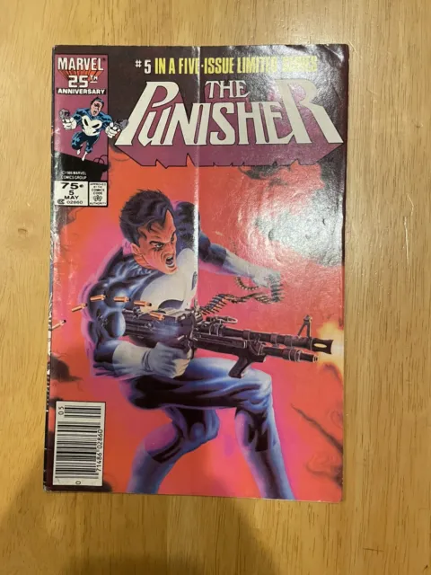 Punisher #5 Limited Series (1986)