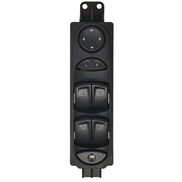Interrupteur De Lève-vitre électrique éclairé - 5 Broches - Compatible Mercedes R107, W123 - Référence 0008208310 - 4
