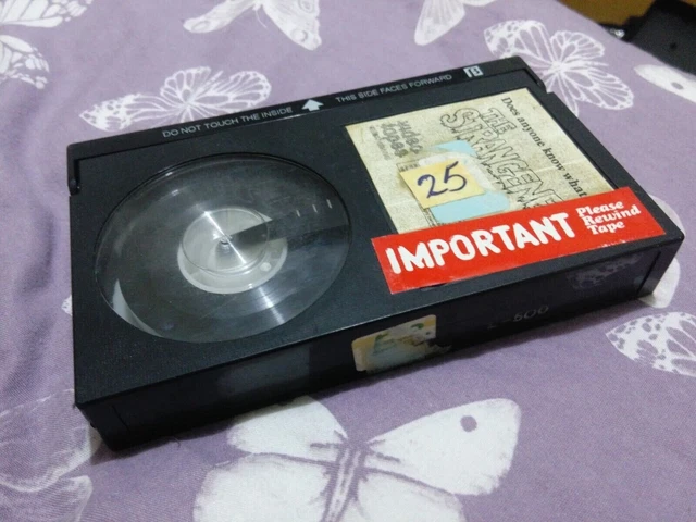 the strangeness - does anyone know what is - Betamax video tape - NO BOX