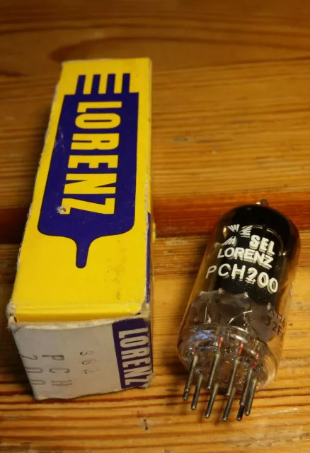 1 Stück NOS Original Röhre PCH200 SEL LORENZ Vacuum Tube PCH 200