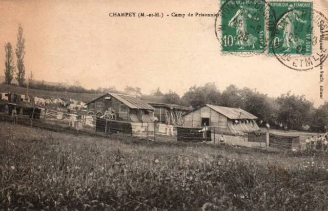 CPA 54 - CHAMPEY (Meurthe and Moselle) - Prisoners' Camp