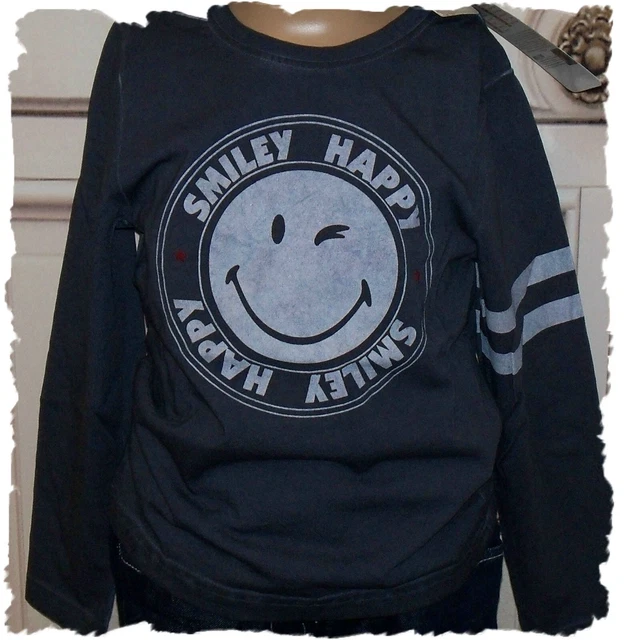 Maillot Enfant Happy Smilley /Smiley World 6 ans/Manche Longue/E/V