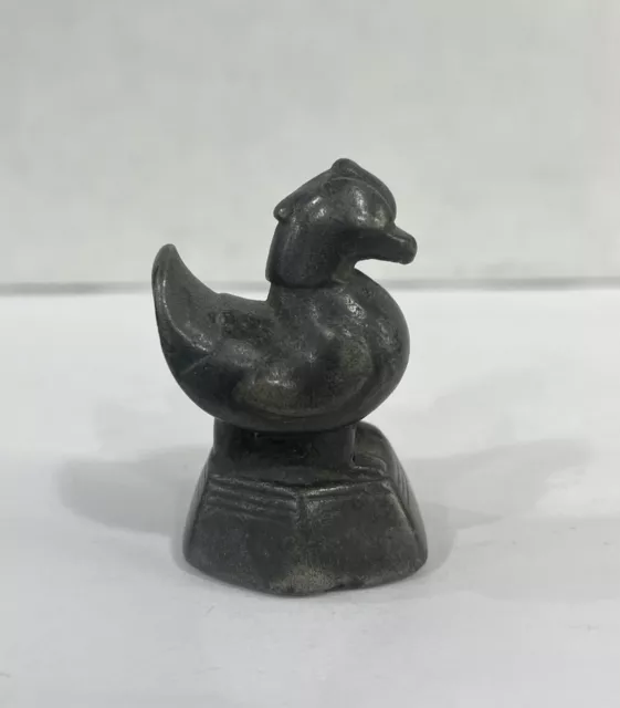Vintage Dragon Rooster Duck Asia Antique Opium Weight  Bronze China 5.5 OZ