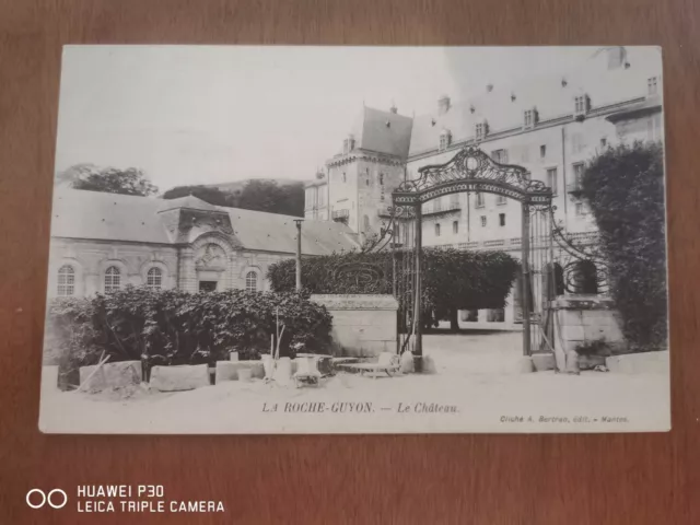 CPA - 95 - LA ROCHE GUYON - Le Château