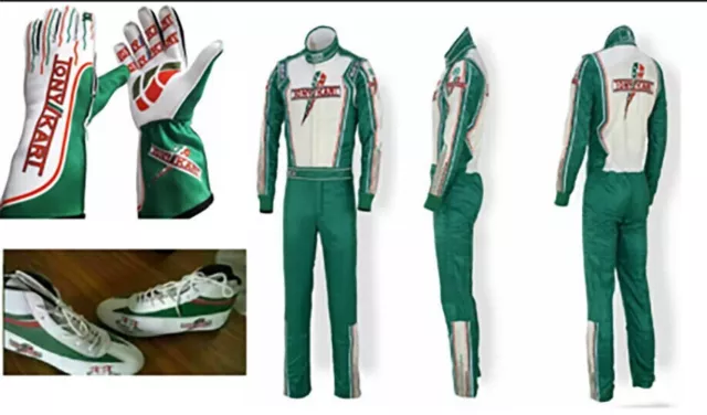 Go kart racing Suit CIK FIA Level2 Approved With Matching Boots And Gloves