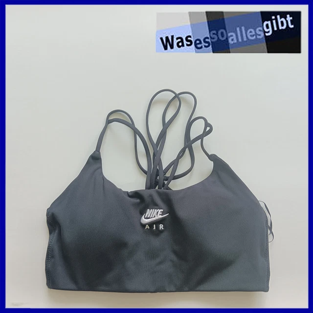SCHNÄPPCHEN! Nike Air Indy Light Strappy Bra  schw./weiss  Gr.: S  #T 38001