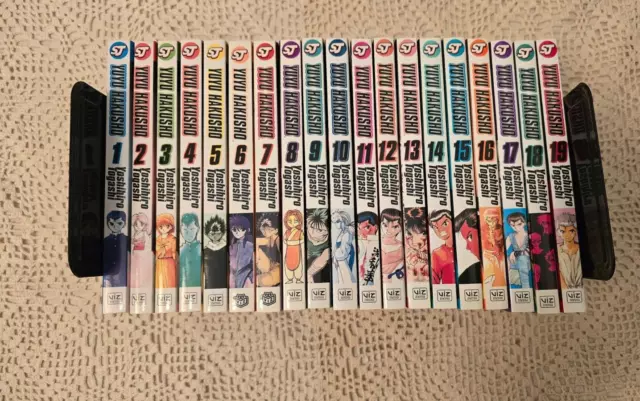 Yu Yu YuYu Hakusho Near Complete English Manga Set Series Volumes 1-19 Togashi