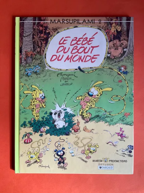 Batem Marsupilami Band 2 Eo 1988 Ed Dargaud Streu + Magic Box Top Zustand 2