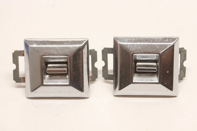 Vintage 1950's 1960's Chevrolet GM Interior Power Window Switch Pair OEM Parts