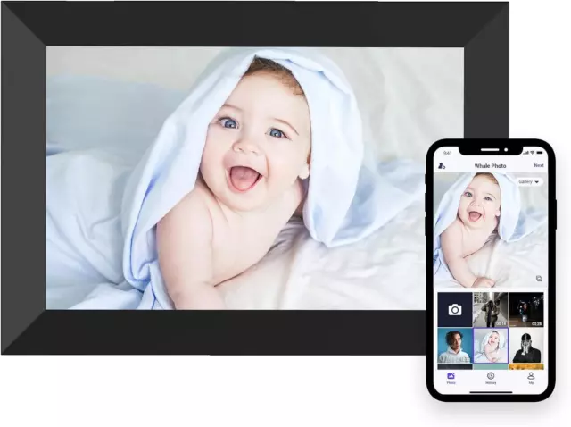 Digital Photo Frame Wifi 10.1 Inch Smart Digital Picture Frame with 1280X800 IPS