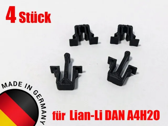 4x Repuesto Clip para Lian-Li Dan A4H2O Push-Pin Diafragma Soporte Conector